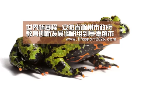 世界杯赛程-安徽省滁州市政府教育创新发展调研组到景德镇市考察调研职业教育(图1) 世界杯