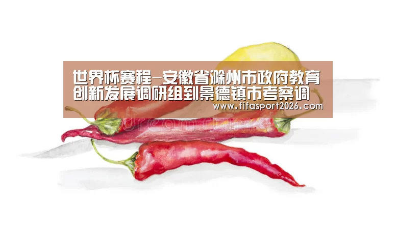 世界杯赛程-安徽省滁州市政府教育创新发展调研组到景德镇市考察调研职业教育(图3) 赛事新闻